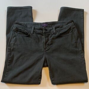 NYDJ Women's dark, gray slim size Jeans